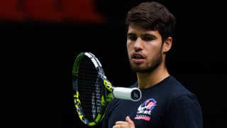 Carlos Alcaraz - Thomas Machac en directo hoy | España - República Checa de Copa Davis 2024 en Valencia