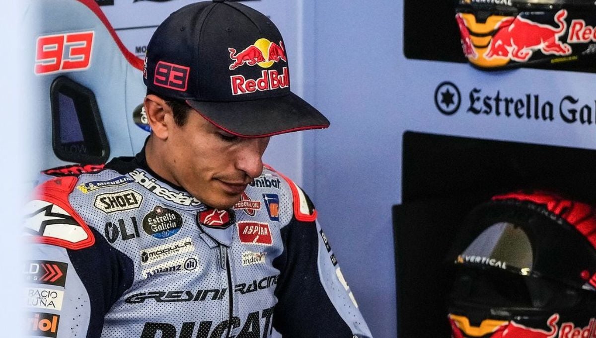 Marc Márquez acepta su rendición en MotoGP