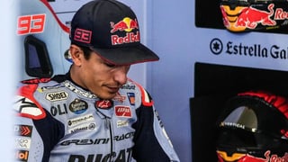 Marc Márquez acepta su rendición en MotoGP