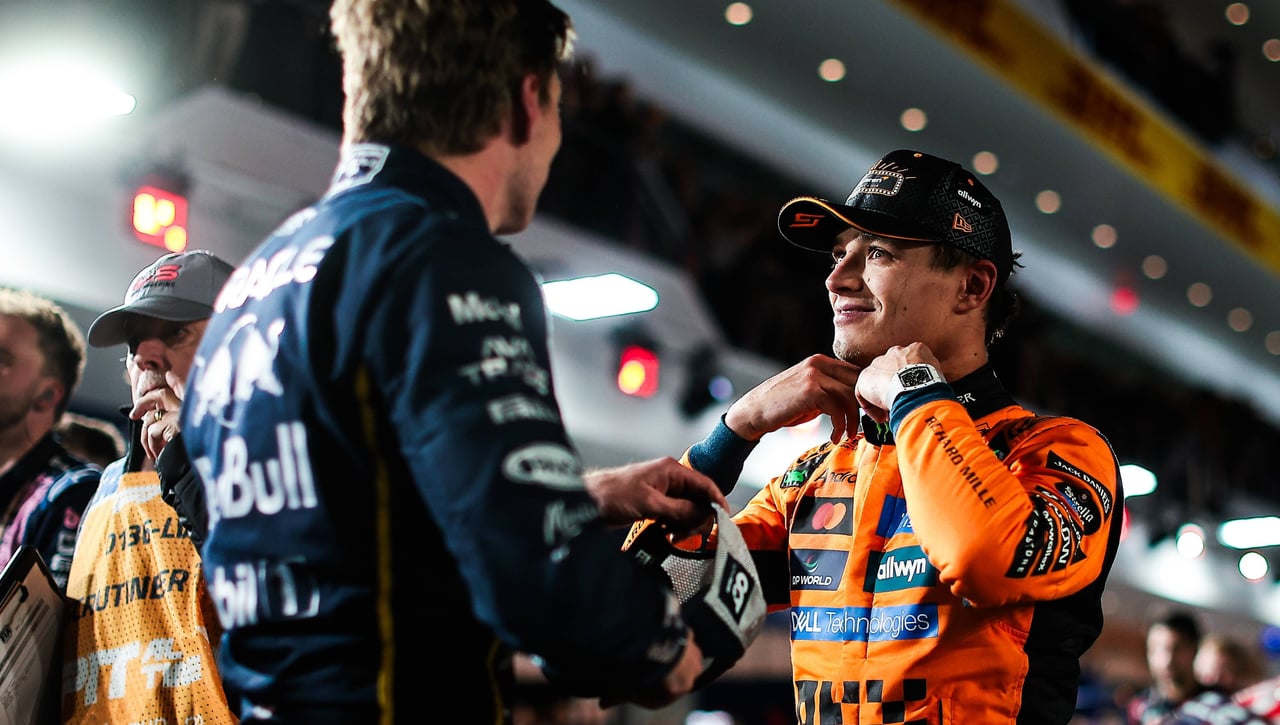 Red Bull comienza un juego mental para debilitar a Norris: "Lo más divertido fue el mensaje que llegó desde McLaren"
