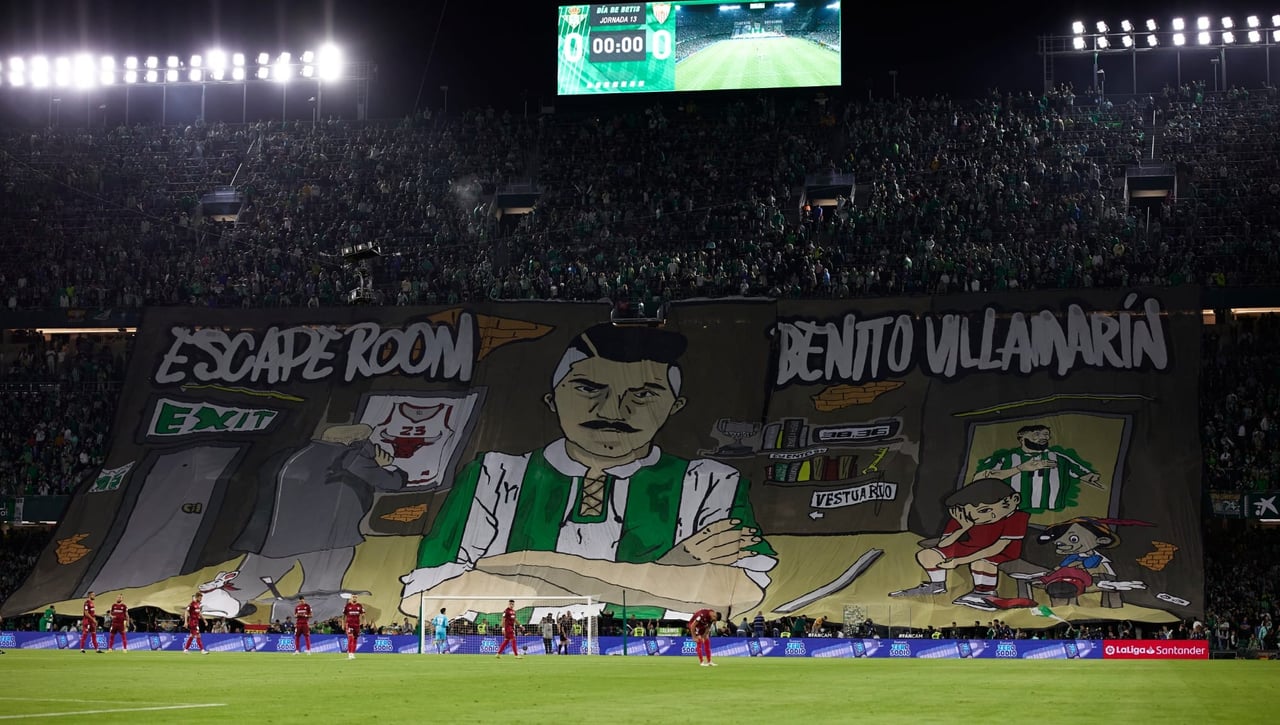 El tifo del derbi trae más cola: de las supuestas denuncias por nazi a la mofa por la pura realidad