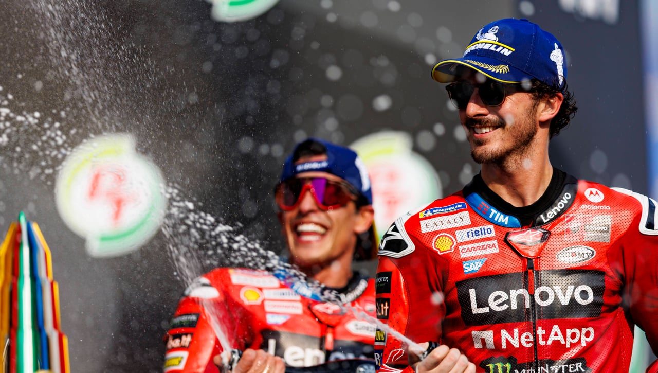 La relación de Márquez y Bagnaia pone a Ducati en el punto de mira