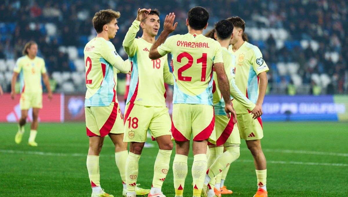 Resumen de la jornada de Clasificación para el Mundial 2026: Victorias para España, Turquía, Suiza y pinchazo de Bélgica