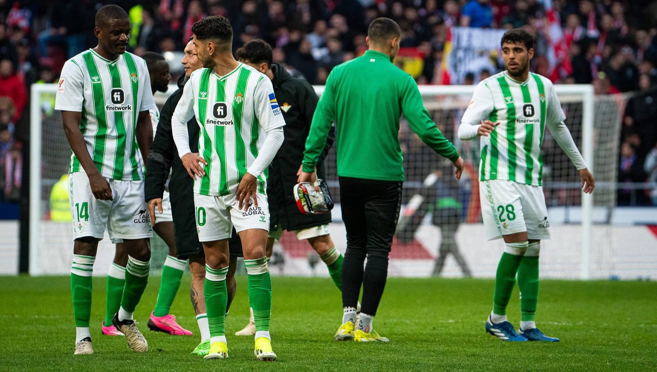 Puntos, uno a uno, del Betis contra el Atlético: William Carvalho, de dulce, y varios suspensos para reflexionar