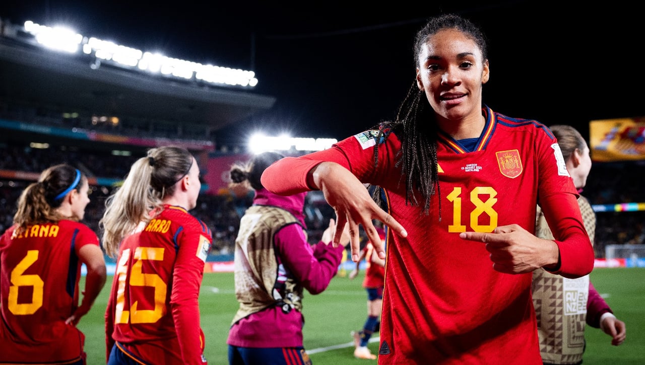 Salma Paralluelo habla del "pasito" de España