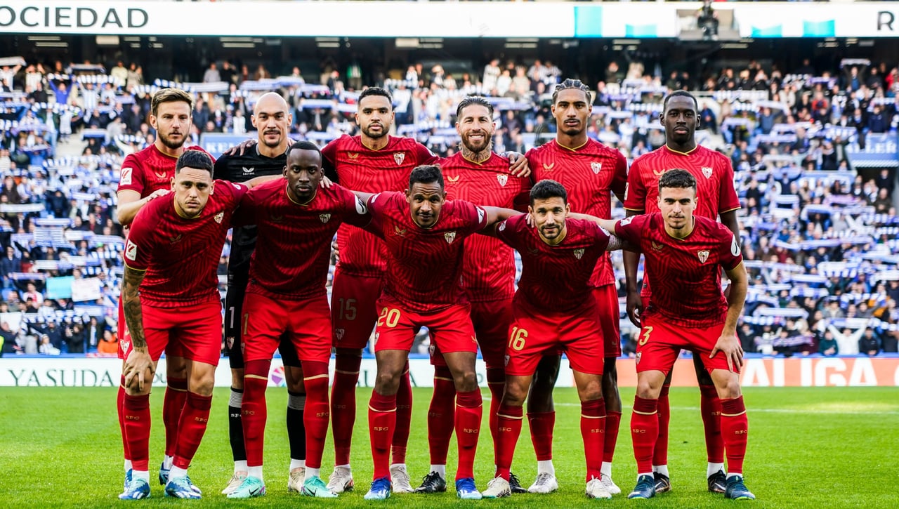 Las notas de los jugadores del Sevilla, uno a uno, ante la Real Sociedad  
