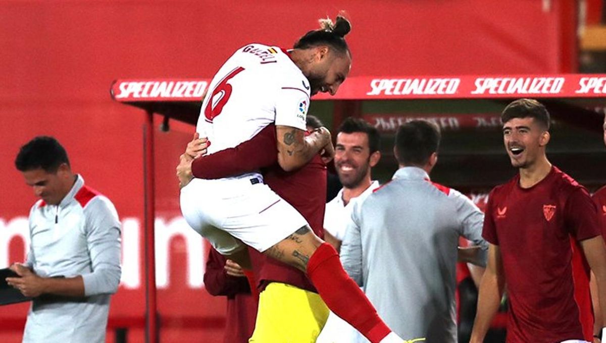 Gudelj se quita un peso de encima: "Ya era hora de marcar un gol para el Sevilla"
