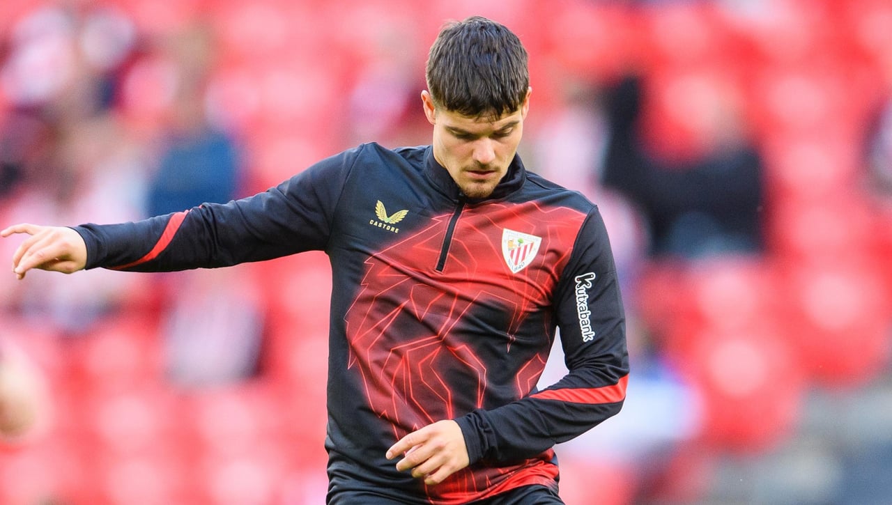 El Athletic manda a Peio Canales con el filial durante el parón de selecciones para que siga mejorando