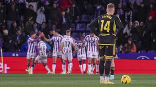 Fiesta en Pucela tras el recital del Valladolid ante el Oviedo