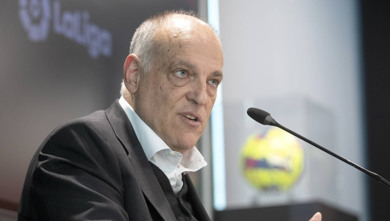 Tebas confirma su apoyo al Sevilla