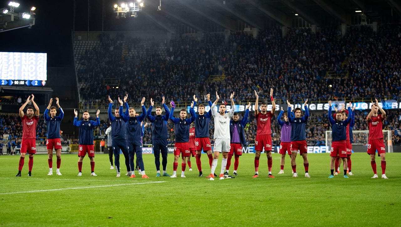 Brujas (4) 2-2 (3) Osasuna: Noche de brujas y fin al sueño europeo