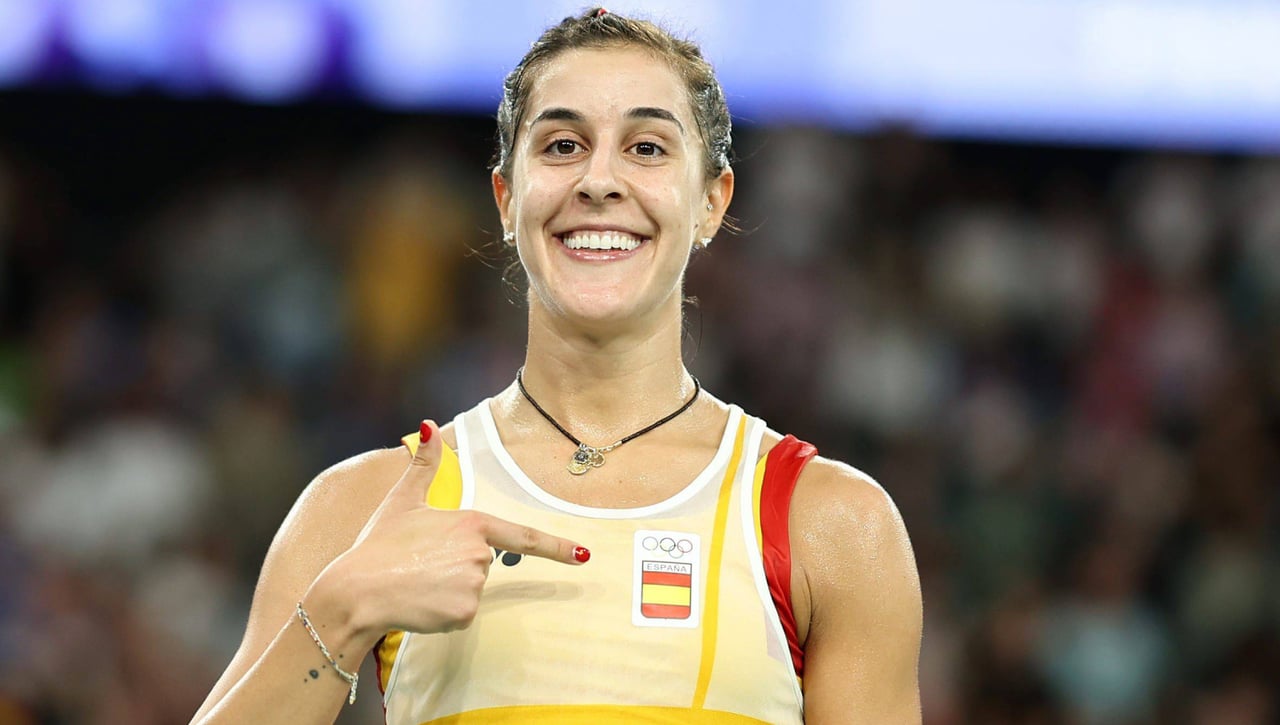 El momento más esperado por Carolina Marín