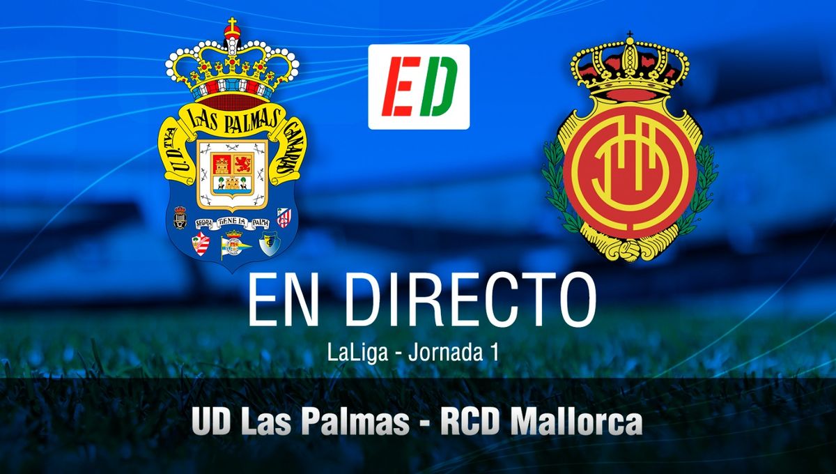 Las Palmas-Mallorca: resultado y goles del partido de la jornada 1 de LaLiga EA Sports 