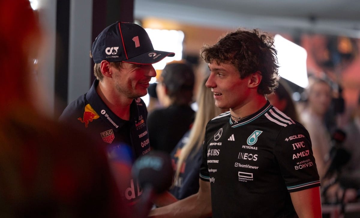 Max Verstappen le quita un peso de encima a Kimi Antonelli