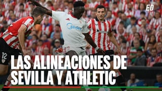 Alineaciones Sevilla - Athletic: alineación probable de Sevilla y Athletic en la jornada 21 de LaLiga
