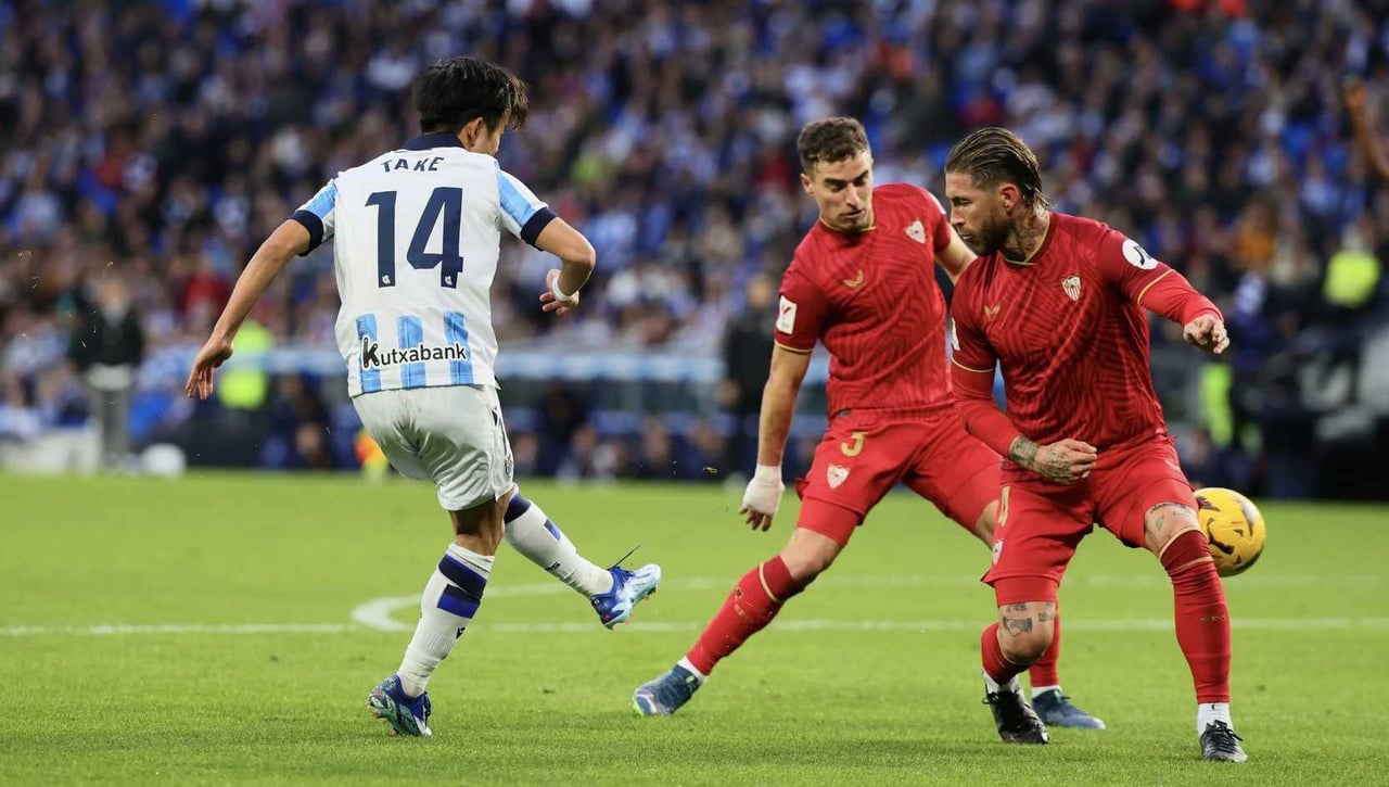 Sevilla - Real Sociedad: horario, canal y dónde ver por TV y online el partido de la jornada 27 de LaLiga