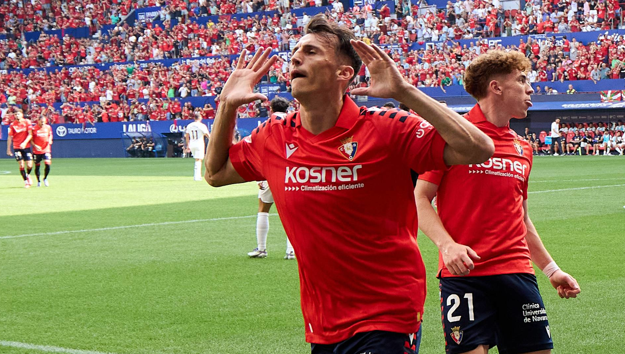 Osasuna 1-0 Valencia: Budimir es la solución rojilla