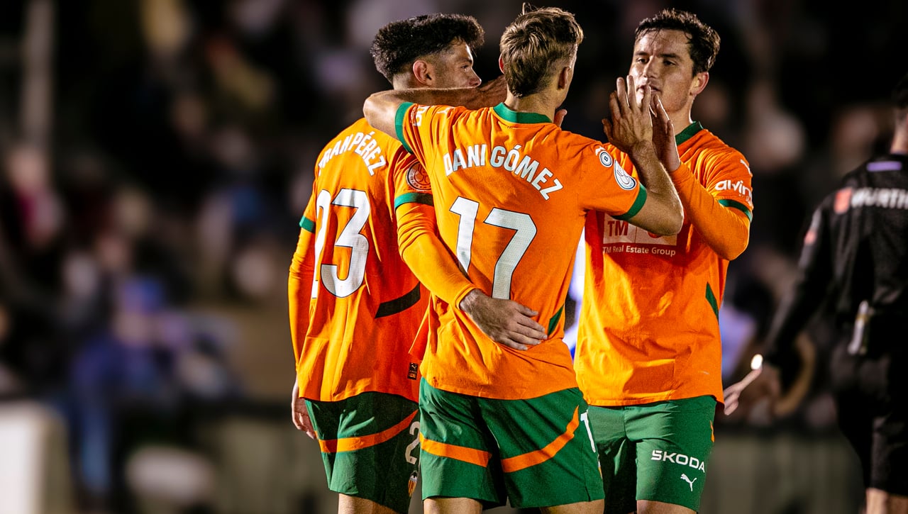 Ejea 1-3 Valencia: Rafa Mir vuelve a lo grande