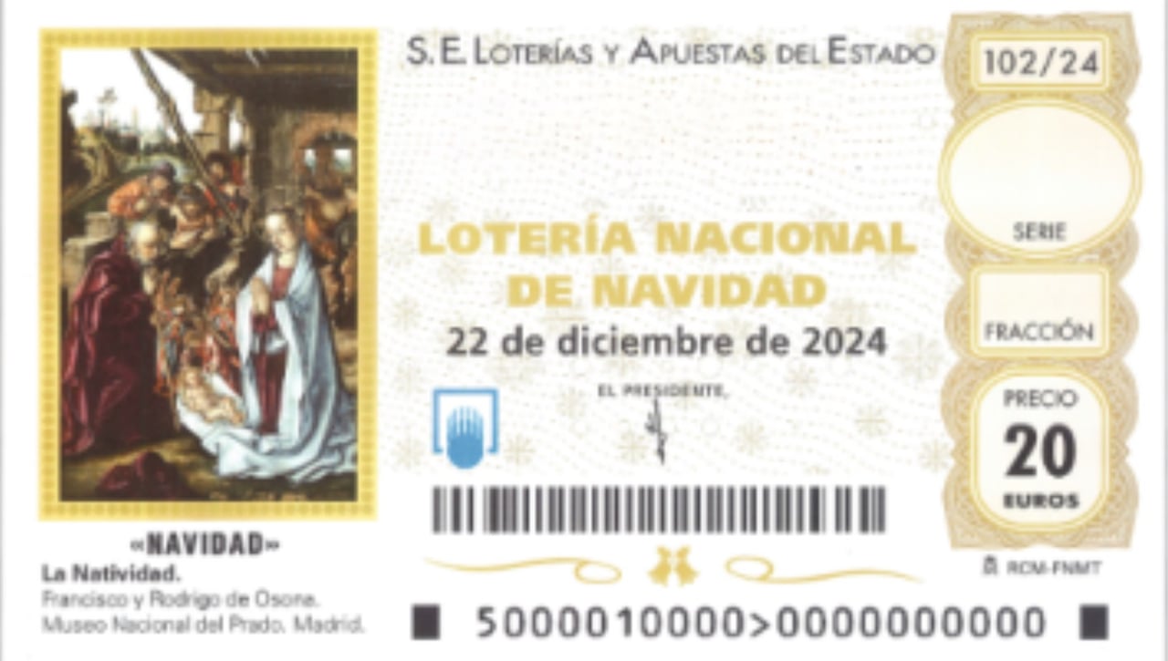 Las probabilidades de que tu décimo de la Lotería de Navidad resulte ganador 