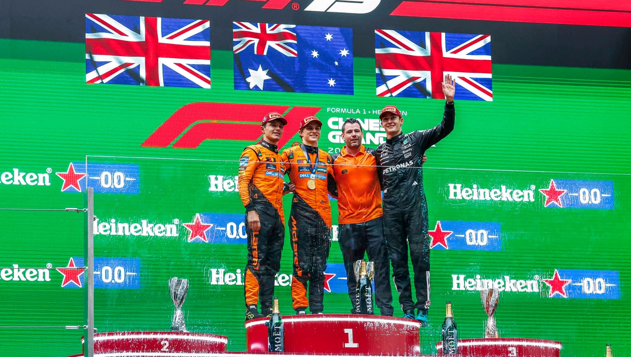 Así queda la clasificación del Mundial de F1 2025 tras el Gran Premio de China: Fernando Alonso KO y Carlos Sainz suma sus primeros puntos en Williams