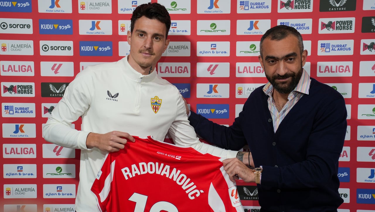 El Assy no esconde su ilusión con la plantilla del Almería