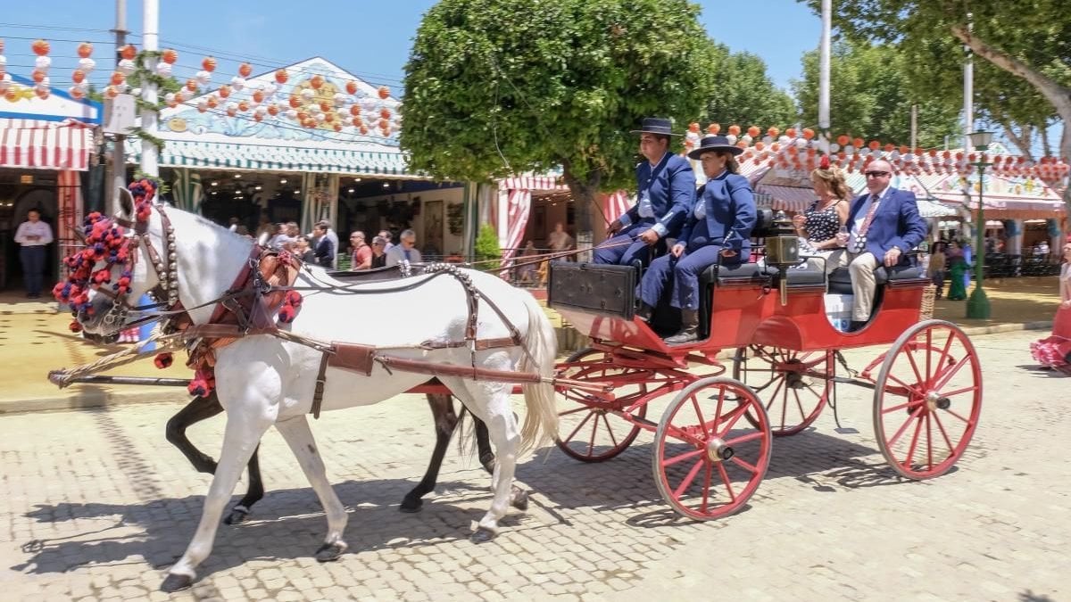Peligra el buen tiempo para la Feria de Abril de Sevilla