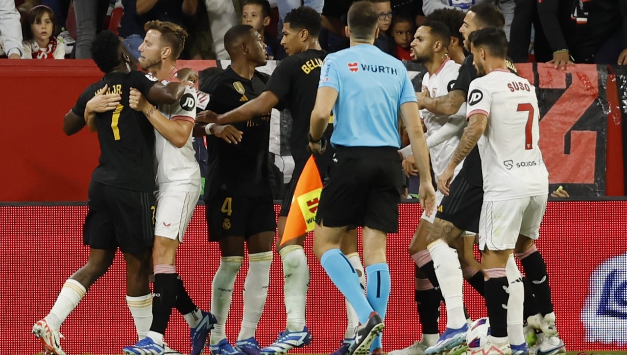 Lluvia de denuncias en el Sevilla - Real Madrid