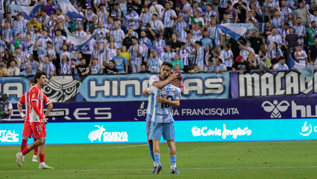 El Málaga, gravemente perjudicado