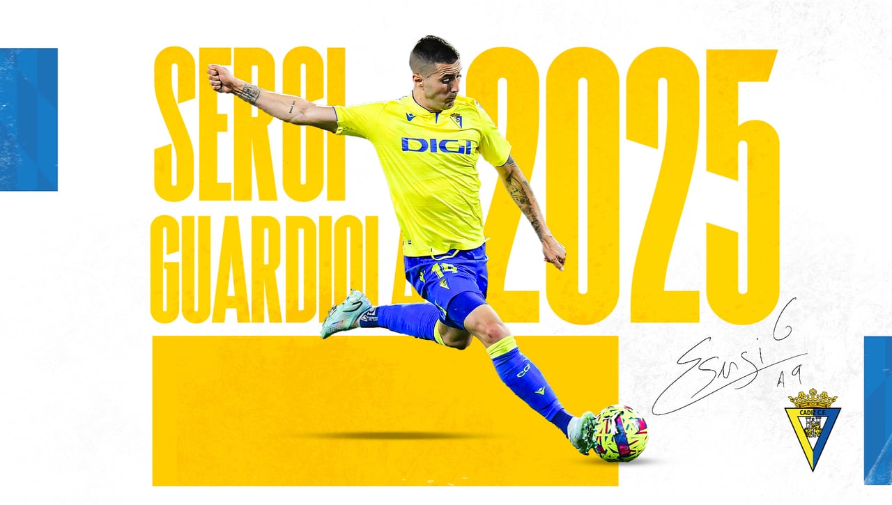 El Cádiz presenta los fichajes de Darwin Machís y Sergi Guardiola