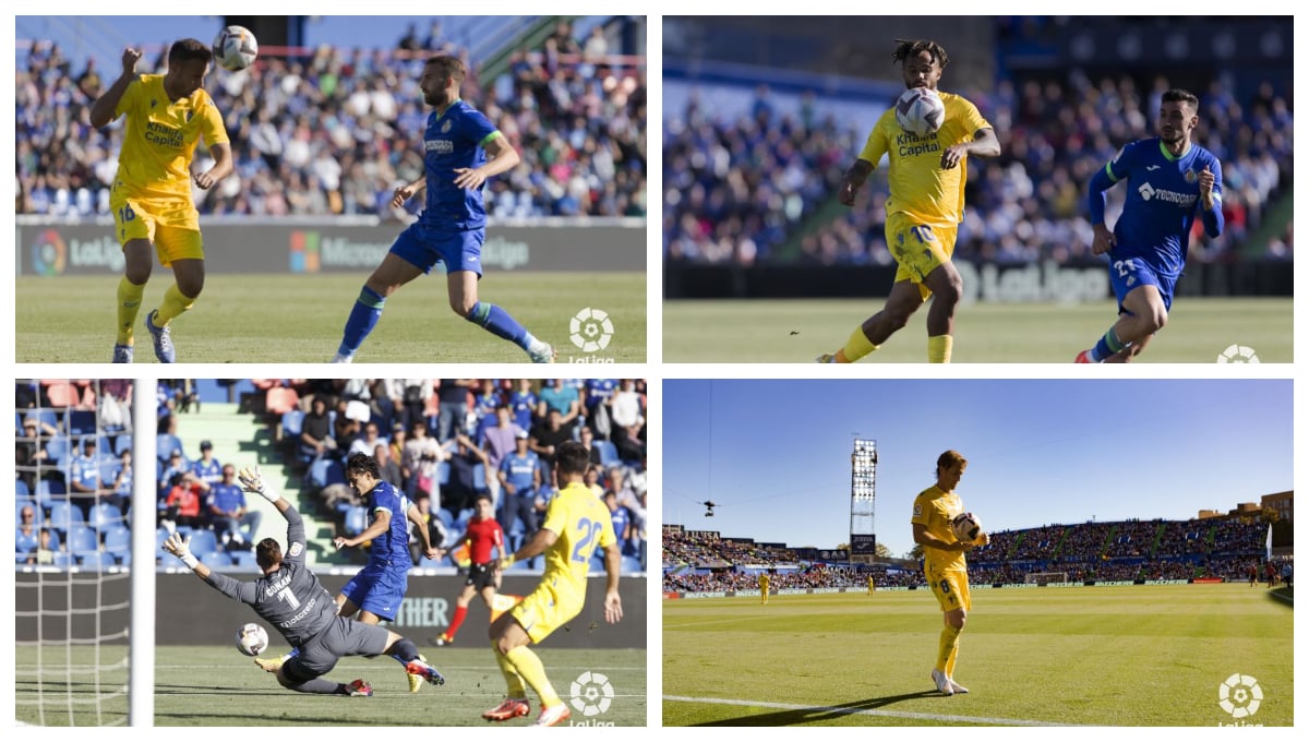 Las mejores imágenes del empate entre el Getafe y el Cádiz