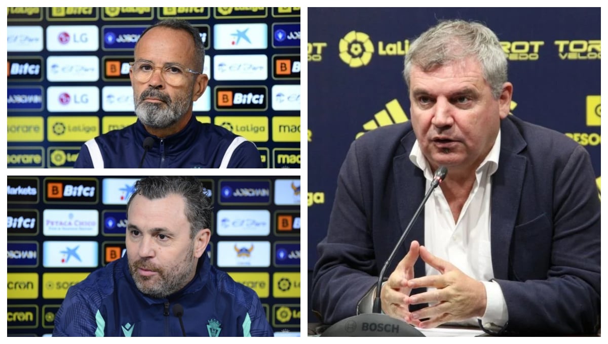 La afición del Cádiz carga contra la directiva: "Ni era culpa de Cervera, ni es culpa de Sergio"