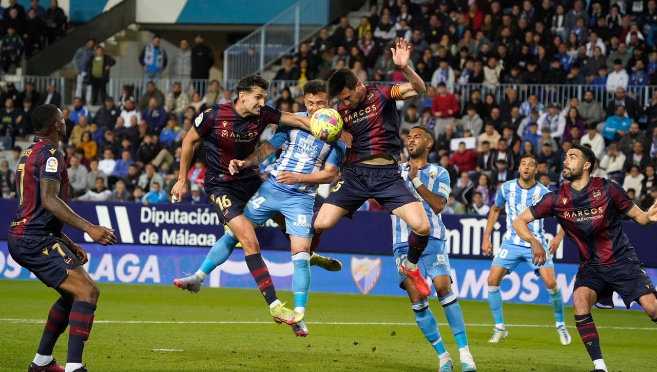 El Málaga pide "respeto" a LaLiga tras el empate ante el Levante