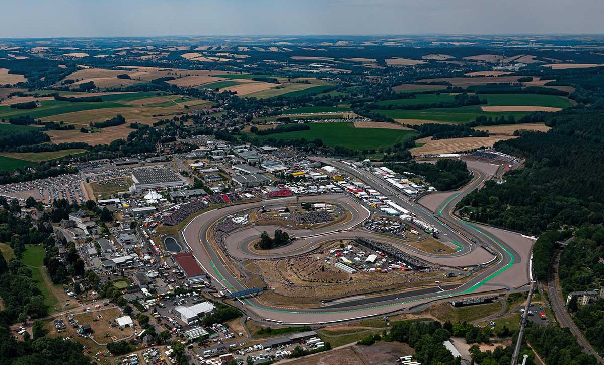 Circuito de Sachsenring: longitud, curvas y vuelta récord del trazado del GP de Alemania de MotoGP