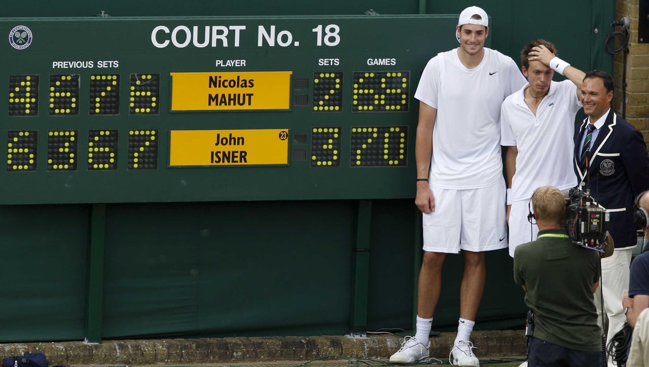 Así eran los partidos de tenis antes del tie-break