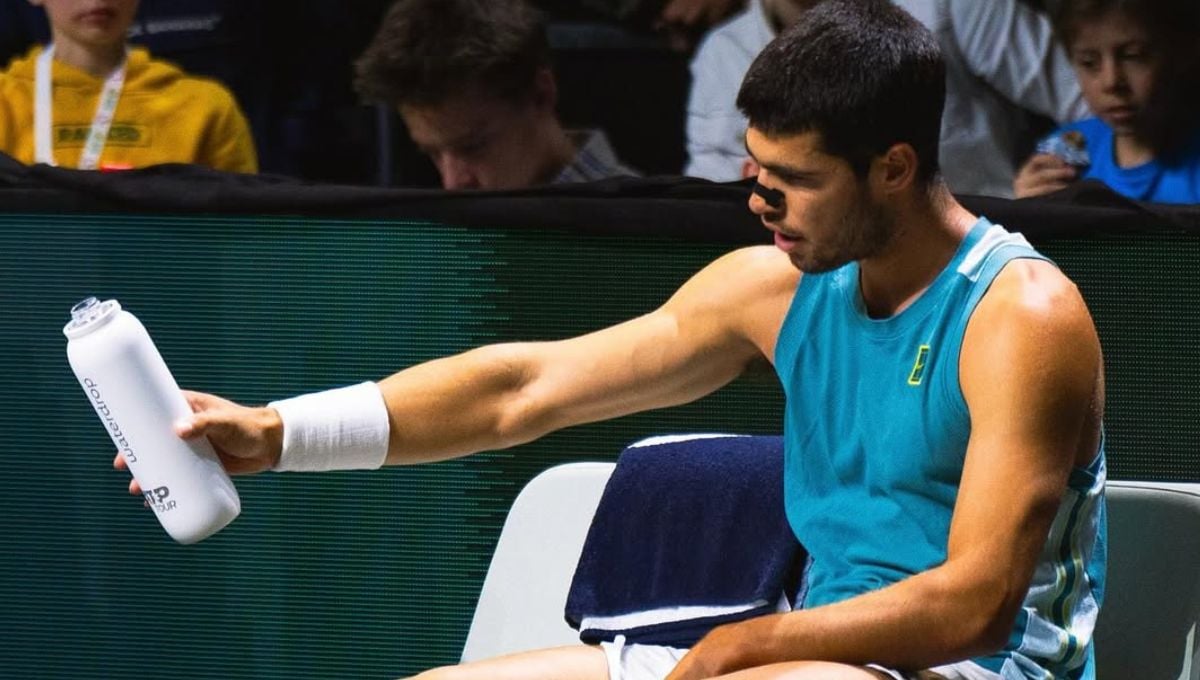 Carlos Alcaraz pone en alerta a sus fans