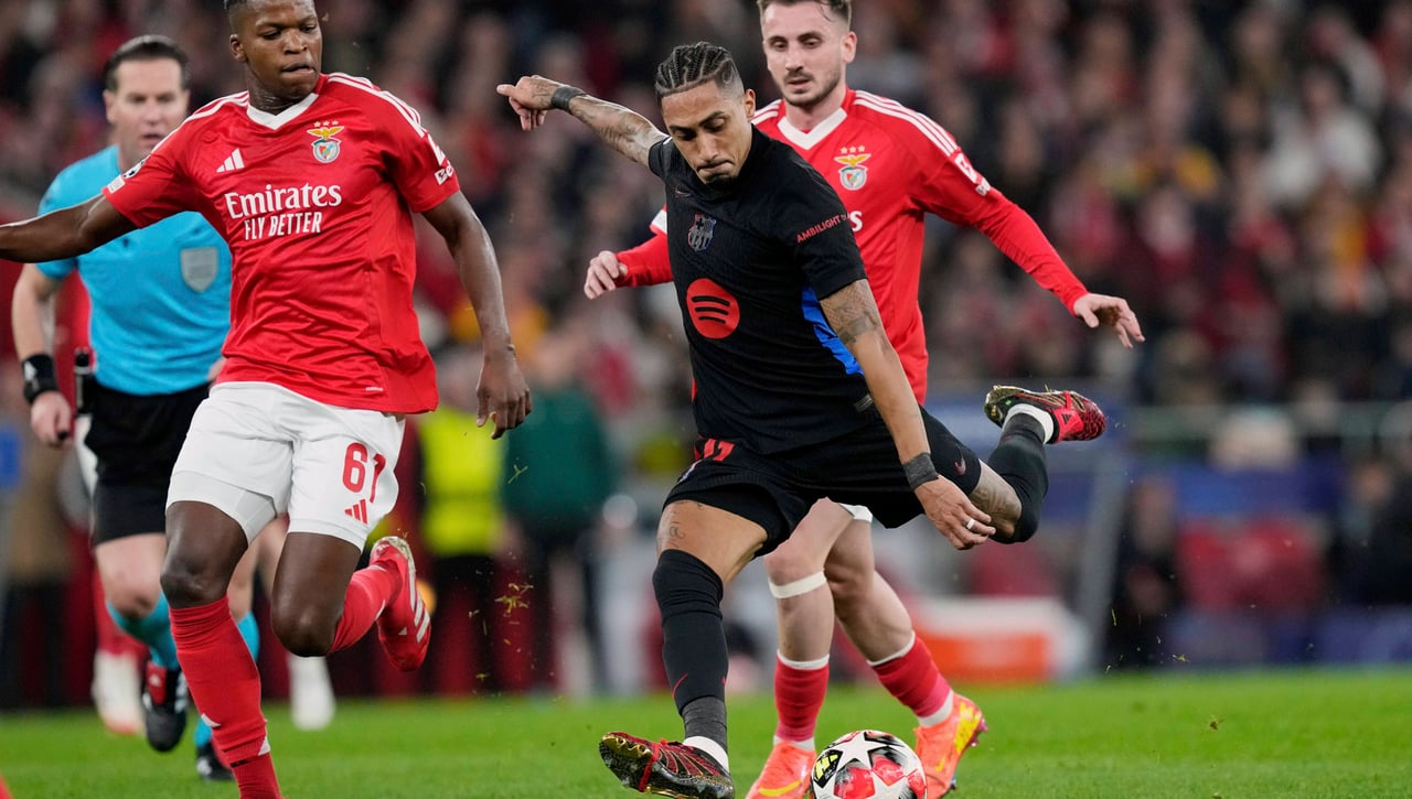 La monumental bronca de Raphinha