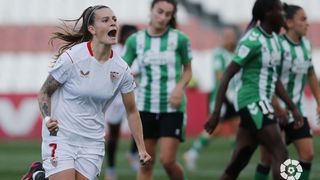 Sevilla FC Femenino 3-0 Betis Féminas: El derbi femenino tiene color blanco y rojo