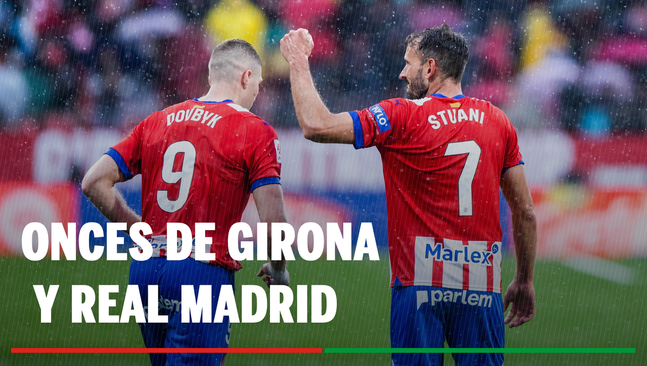 Alineaciones Girona - Real Madrid: Alineación posible del Girona y Real Madrid en el partido de hoy de LaLiga EA Sports