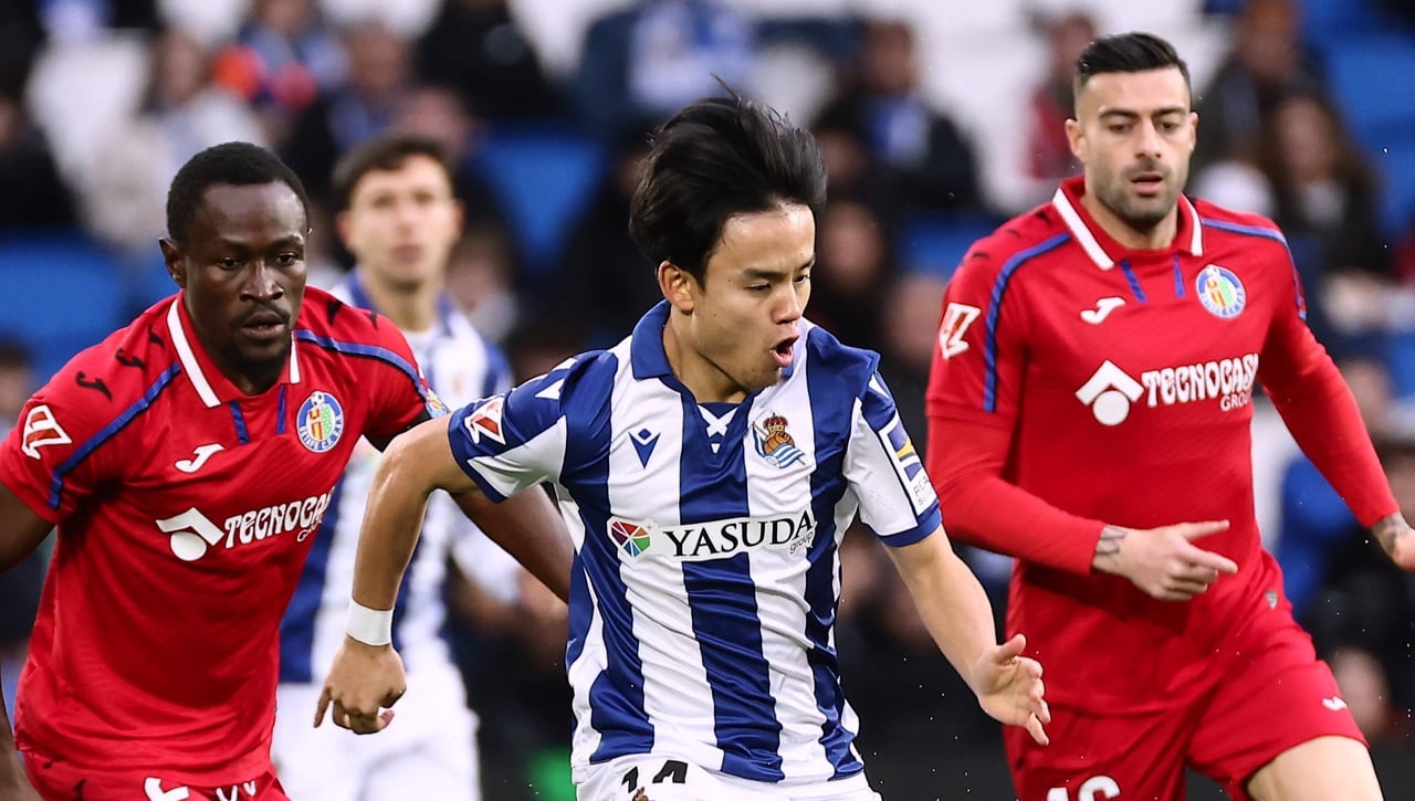 Rajada de Kubo contra la Real Sociedad