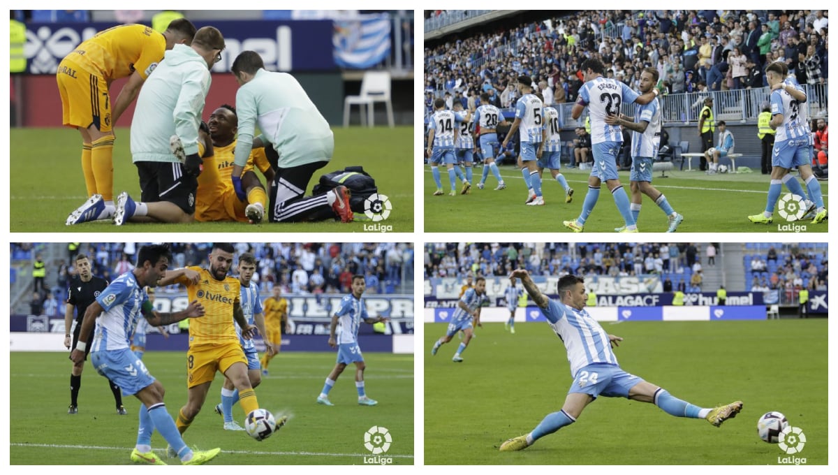 Las mejores imágenes del triunfo del Málaga ante la Ponferradina