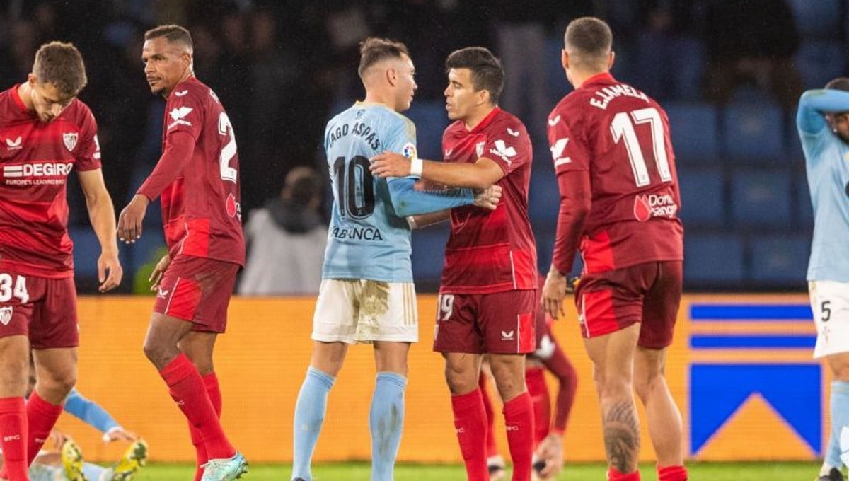 "¡Muy malo, el árbitro es muy malo!", el acta del Celta-Sevilla augura una fuerte sanción...