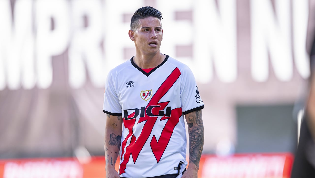 James Rodríguez podría salir del Rayo en enero