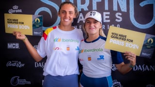 El surf español firma un doblete histórico para París 2024