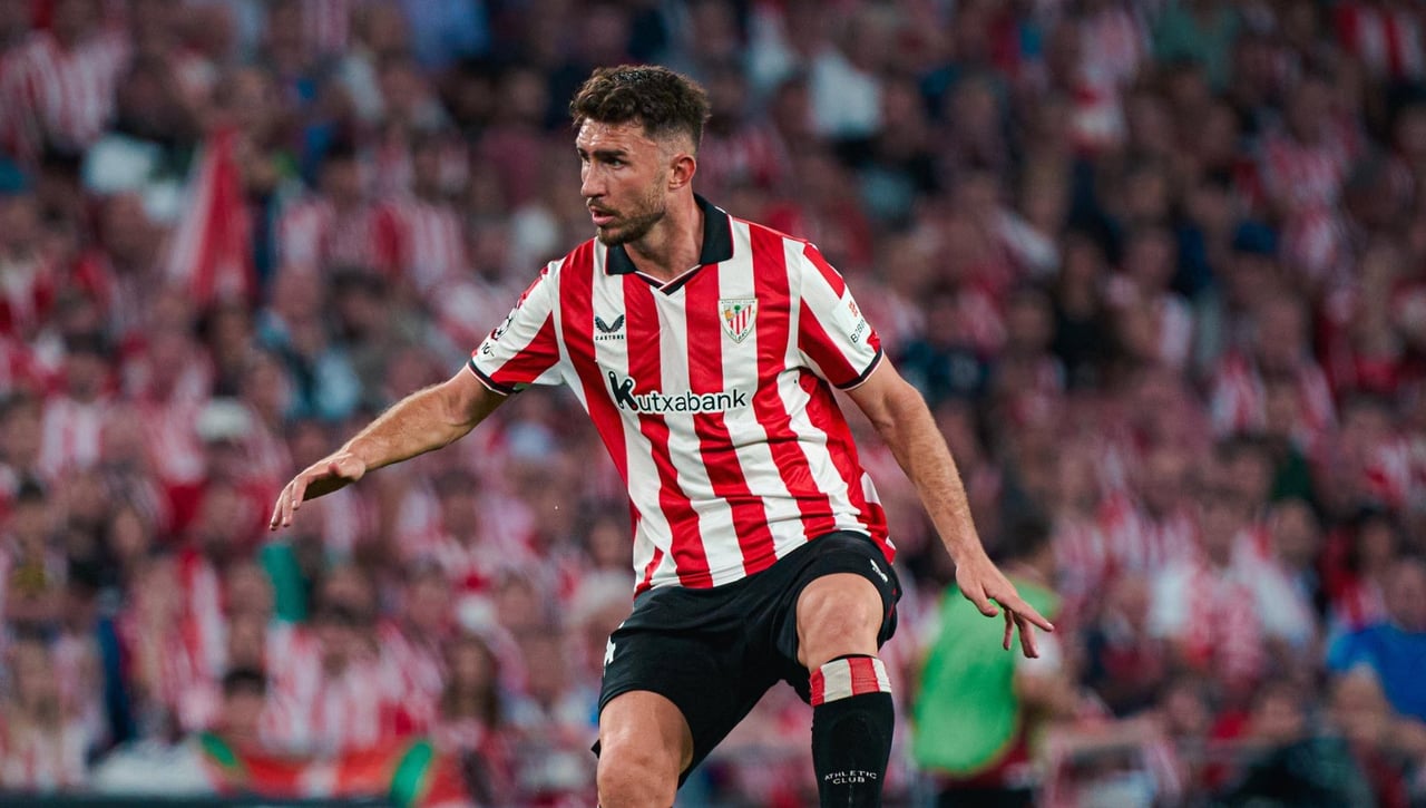 El Athletic Club recibe buenas noticias con el estado físico de Laporte: el central está ya en la recta final de la recuperación
