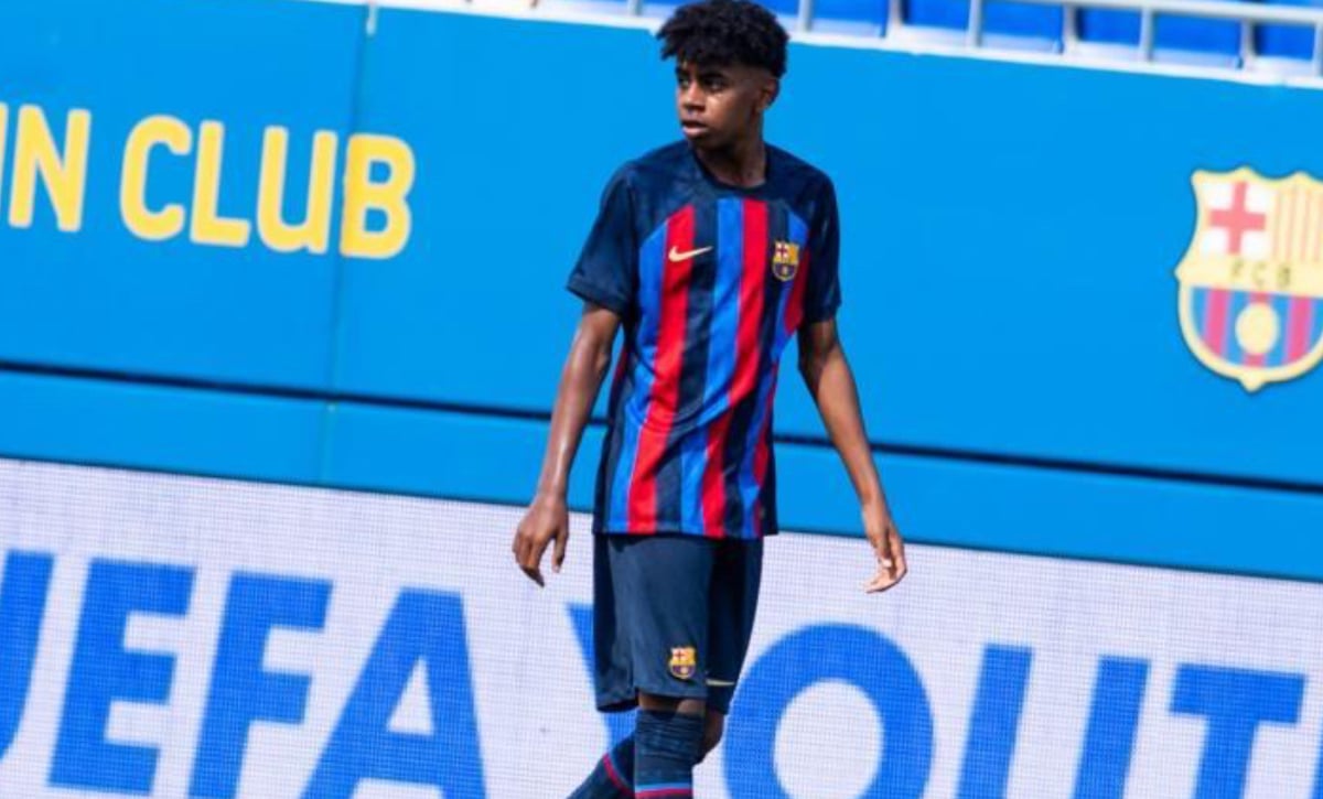 El 'nuevo' Haaland de la cantera del Barcelona al que Laporta urge renovar