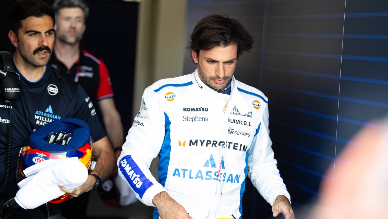 Complicaciones para Carlos Sainz en Williams