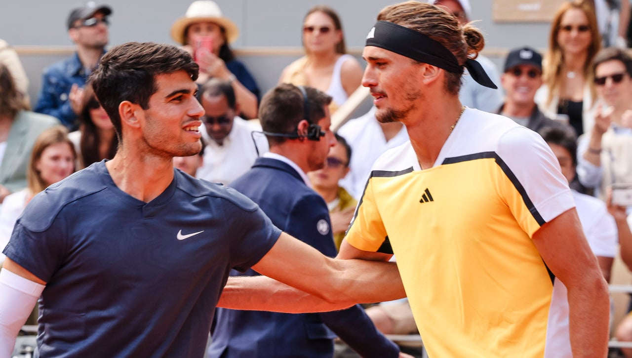 Zverev y Carlos Alcaraz tienen su primer choque en Indian Wells 