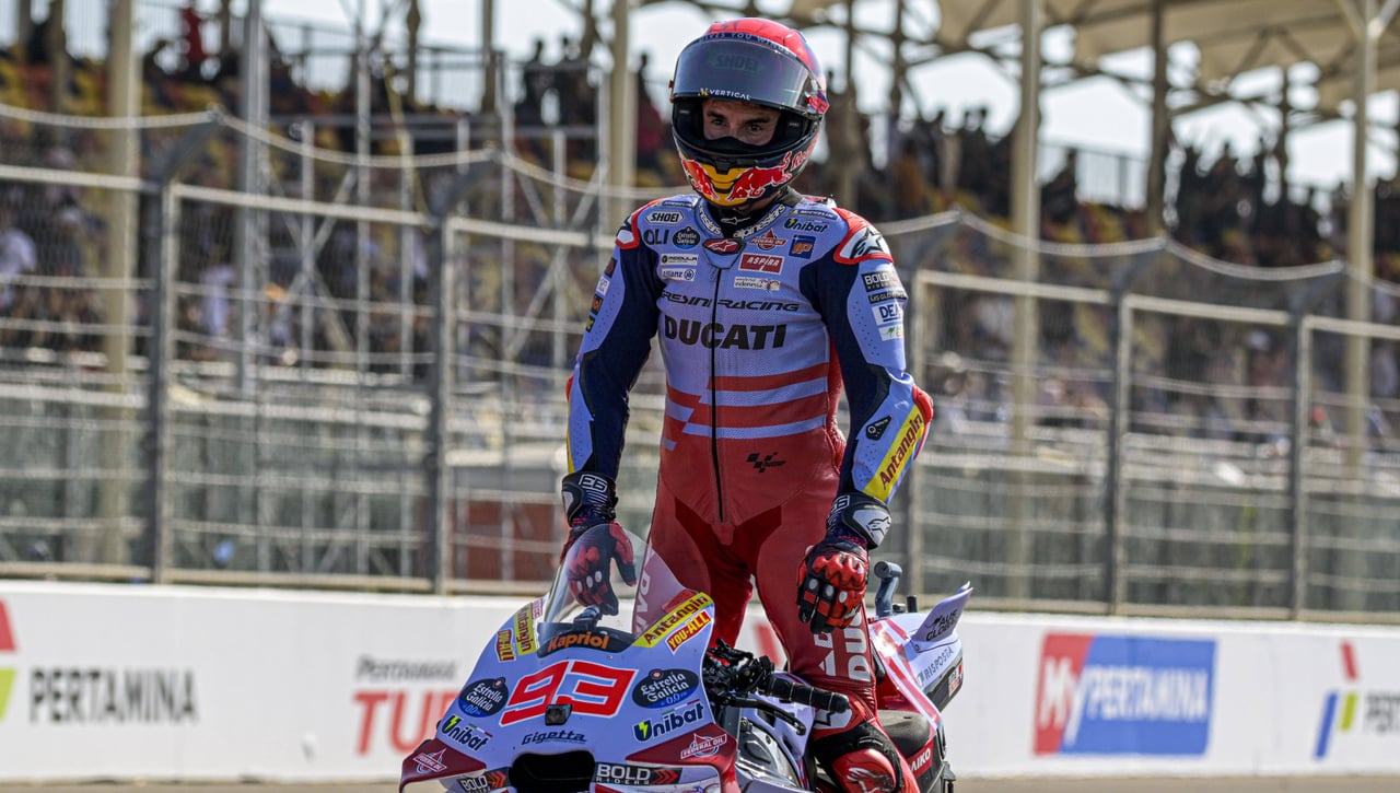 Marc Márquez explica su incendio en Indonesia