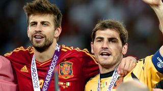 Gerard Piqué rescata al 'ángel' Iker Casillas