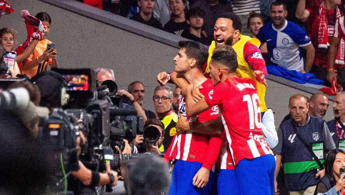 Álvaro Morata preocupa y Memphis Depay pide paso en el Atlético de Madrid